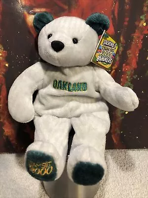 MLB Baseball Salvino's Bammers KO Beanie Baby Oakland Athletics A's Giambi 2000 • $14.99