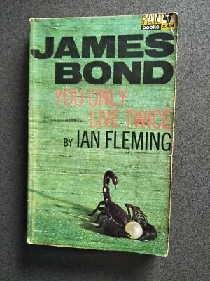 $4.99 • Buy James Bond You Only Live Twice  Book Ian Fleming Pan Book Circa 1965