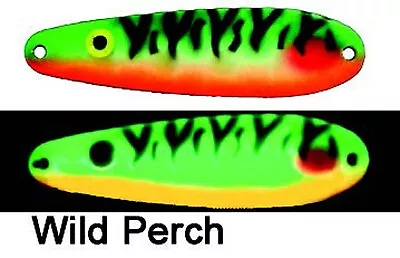 Moonshine Lures Super Glow Walleye 3  Trolling Spoon Choose Color • $6.99