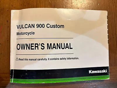 2015 Vulcan 900 Custom Owners Manual • $22.99