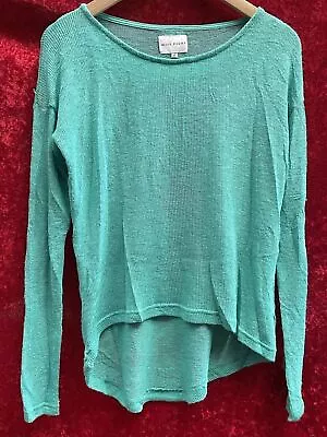 Miss Fiori Ladies Green Knitted Jumper Size 12. SW165 • £13.98