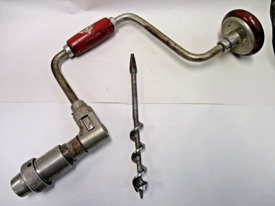 $22.36 • Buy Vintage Miller's Falls Large Bit Brace/ Hand Drill