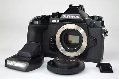 Olympus OM-D E-M1 16.3MP Digital Camera Shutter Count 34914  [Near Mint] • $514.24