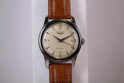 Vintage Longines Stainless Sei Tacche Breguet Dial Watch 22AS Ref. 6280 Serviced • $599