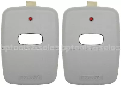 (2) 10 Digit Pins EZ Code Remote Control Garage Door Gate Opener Transmitter • $25.99