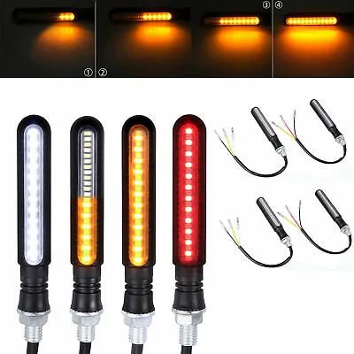 4x Amber Red LED Indicators Blinkers Yamaha MT-09 R1 R6 FZ6R MT-07 Tenere XT660 • $27.95