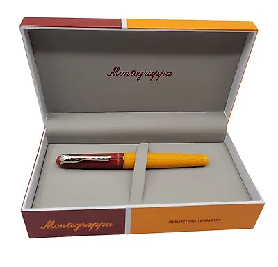 Montegrappa Team Fox Tulip Rollerball Pen ISTXRRAO • $135