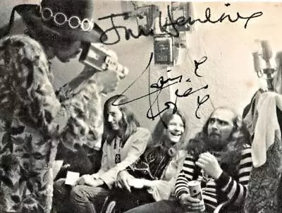 Hendrix Joplin Autographed  Paper Photo 3x4 BW • $1699.99