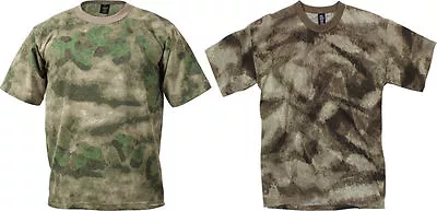 A-TACS AU ARMY MENS TSHIRT Military Camouflage Short Sleeve T-Shirt S M L XL 2X  • $10.99