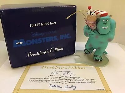 Sulley & Boo From Disney Pixar Monsters Inc. President’s Edition Ornament • $99.99