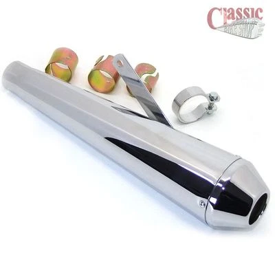 £47.95 • Buy Universal Megaphone Motorcycle Silencer
