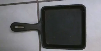 Cast Iron Square Skillet Sandwich Pan • $12