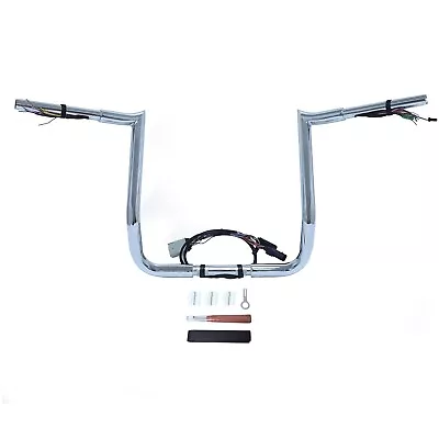 12  Prewired Handlebar For 08-13 Harley Street Glide/Electra Glide/Ultra (Chrome • $374.25