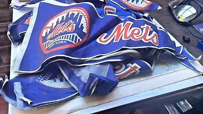 BIG LOT Of Original New York METS Baseball Team Pennants. GREAT CONDITIONS!! • $48