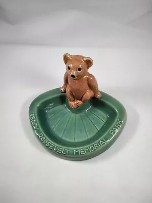 ROSEMEADE Teddy Roosevelt Memorial Park Advertising Ashtray • $70.84