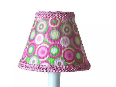 Pink & Green Chandelier Shades 5  Mini Lamp Sconce Shade Closeout Each • $5