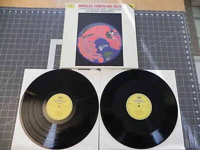 DG 419 208-1 Mahler Symphony No. 9 Bernstein 2LP NEAR MINT West Germany ED1 • $150