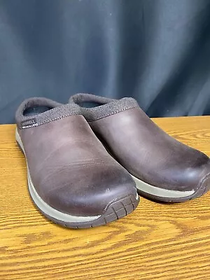 Merrell Encore Nova 5 J005516 Womens Brown Leather Slip On Shoes Size 7.5 • $29.74