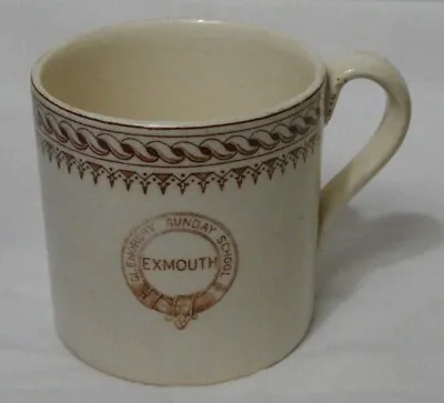 £9.50 • Buy 1869 Glenorchy Church Sunday School Exmouth China Mug