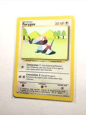 $6.95 • Buy PORYGON - 39/102 - Base Set - 4th Print - 1999-2000 - Pokemon Card - NM