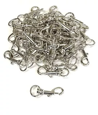 20mm Light Swivel Trigger Hooks/Clips Nickel Webbing X1 X2 X5 X10 X25 X50 X100 • £2.50