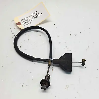 1989 Yamaha Blaster Top Front Brake Cable Oem#4bd-26373-01-00 2314(l-3) • $13.50