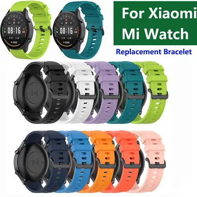 Strap For Xiaomi Mi Watch Color Silicone Replacement 22mm Sports Watch Band • £3.59