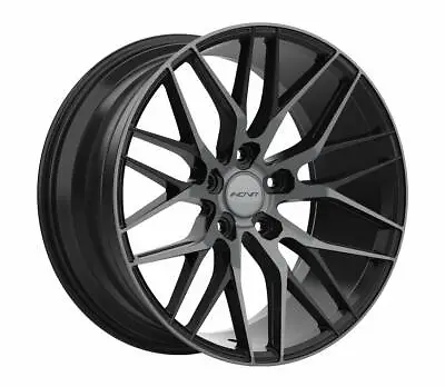 $1825 • Buy 19  INOVIT BLITZ Wheels Black Dark Tint Finish Size 19x8.5 Inch Rims PCD 5x120