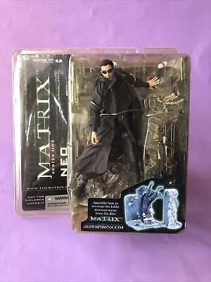 The Matrix Episode 1 Neo- Lobby Scene Action Figure McFarlane Toys 2003 • $45