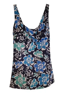 Ladies Gabar Swimdress Swimdress Size 12 Multicolor Floral Adjustable Straps Bra • $24.99