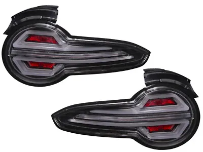 Black Full LED Tail Lights With Sequential Indicator For Mazda MX-5 ND 2015-2022 • $449.95