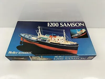 Vintage 1980's Heller Humbrol Samson Ship Boat Model Kit 80602 • $79.99