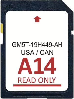 2023 Latest Version Navigation SD Card Ford/Lincoln GPS Updated A14 USA Map New • $34.88