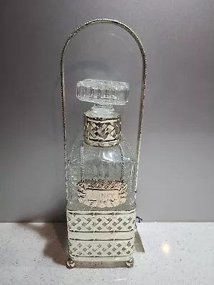 Queen Victoria Whisky Tantalus With Decanter - Has Tags - Vintage - Not Used  • $89.95