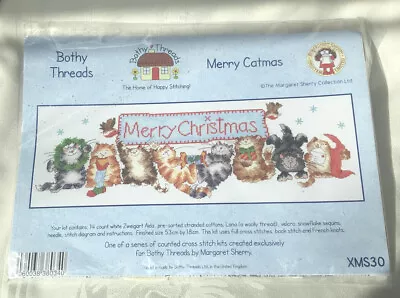 Merry Christmas- Margaret Sherry - Bothy Threads Cross Stitch Kit New • $50