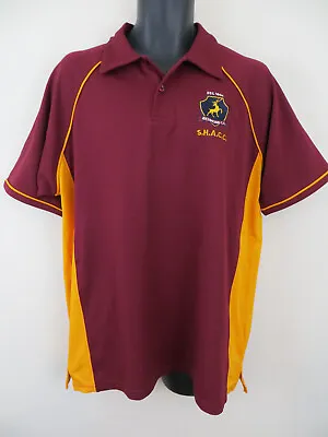 Richmond County Cricket Shirt Top Training Jersey S.H.A.C.C Mens XL • £22.95