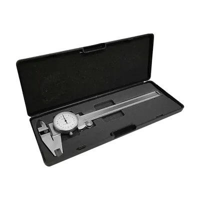 Stainless Steel Metric Dial Caliper 150mm/0.02mm Precision Graduation Shockproof • $29.50