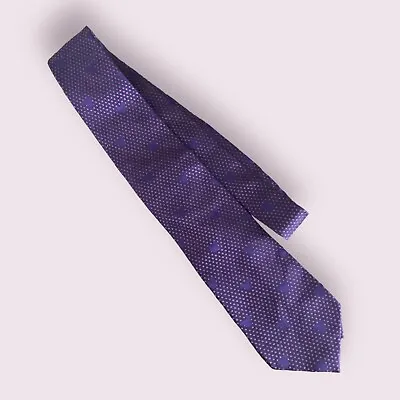 Disney Parks Purple Mickey Mouse Ears Men’s Tie • $18