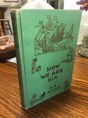$6.50 • Buy Now We Are Six By A.A. Milne  HC Children's Book 1939