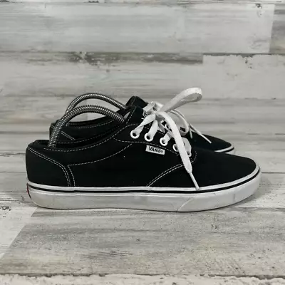 Vans Womens Chukka Low Lace Ip Suede Skate Shoes Black White Size 10 US • £24.83