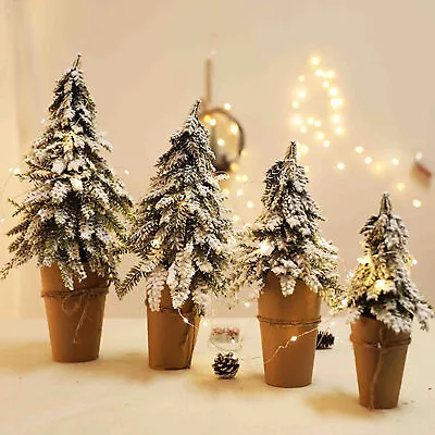 Fake Christmas Tree Eco-friendly Simulation Snow Effect Fake Xmas Tree • $21.05