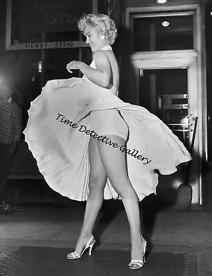 Marilyn Monroe In The Seven Year Itch (2) Skirt Blowing Up - Vintage Photo Print • $10