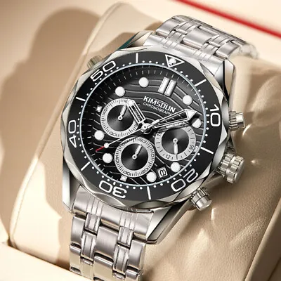 £46.80 • Buy New Jin SHIDUN High-End Fashion Sports Men's Luminous Waterproof Quartz Watch