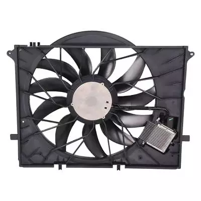 Radiator Cooling Fan Assembly Fits Mercedes W220 CL600 S600 CL55 CL65 • $274.45