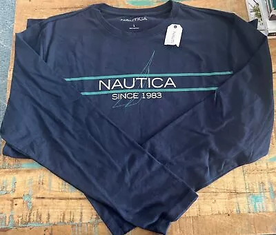 Nautica Men’s L - Long Sleeve Tshirt. NWTs! • $5.99