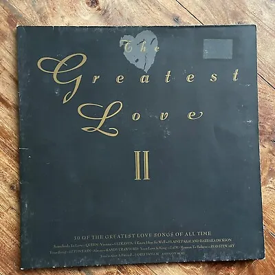 Greatest Love 2 / Queen / Marillion / Hollies / Kate Bush   Ex+ Double Vinyl Lp • £8.50