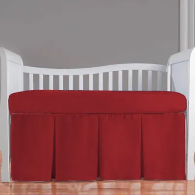 Unisex Baby Bedding Set Fitted 3 Pleat Skirt Comforter Pillowcase Diaper Stacker • $169.99