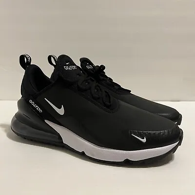 New Nike Air Max 270 Golf Black White Men's Size 10.5 CK6483-001 • $100