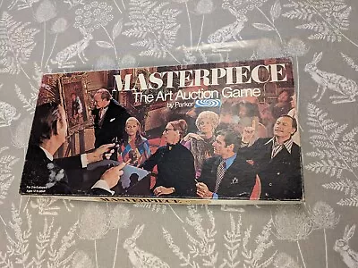 Masterpiece Art Auction Board Game Vintage 1970 Complete. Great Condition  • £40