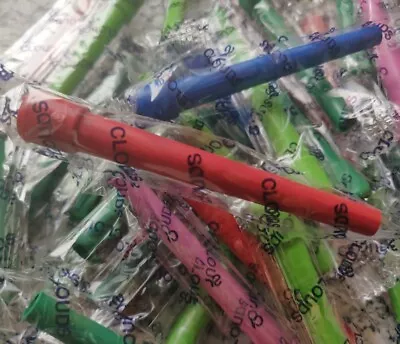 £6.99 • Buy 40 Large Plastic Tips Mouthpieces Tip Mouthtips For Shisha Hookah Sheesha Pipe
